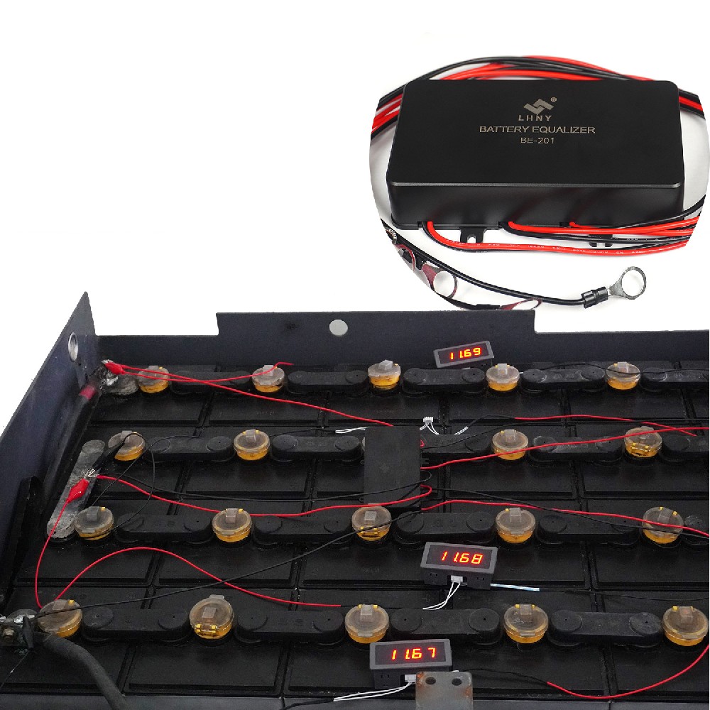 Lead acid battery pressure difference how to balance?