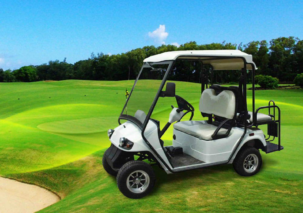 How long is the service life of the electric golf cart?