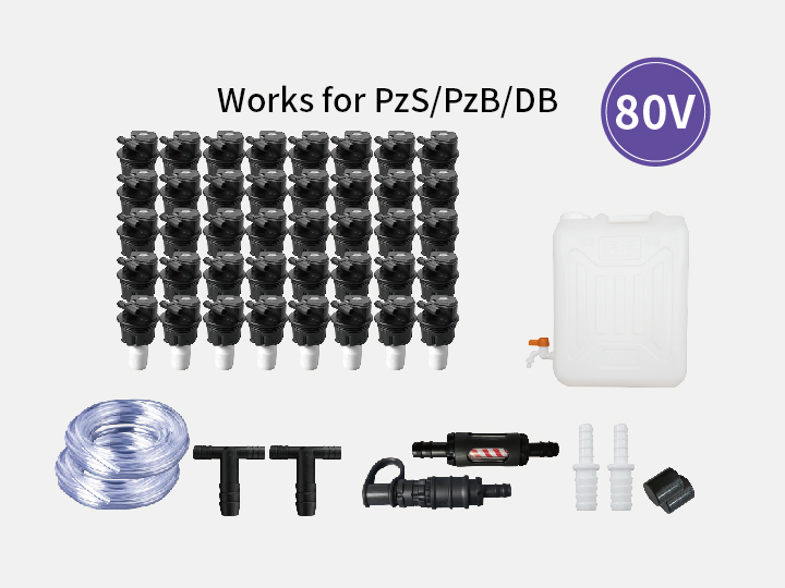 Battery semi-auto watering system—80V