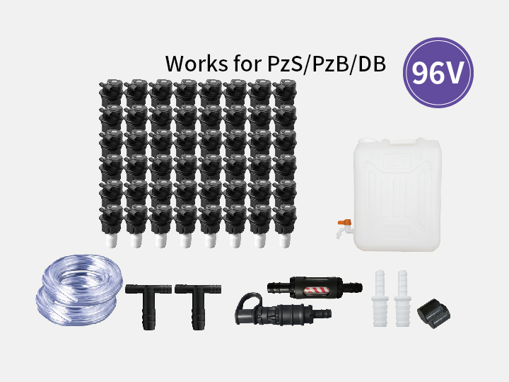 Battery semi-auto watering system—96V