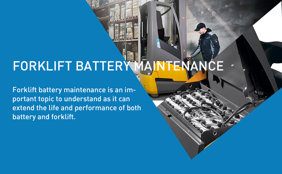 Electric forklift maintenance: when to add distilled water, so that the battery life is longer